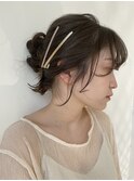 簡単ゆるふわアレンジ