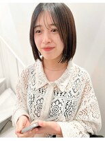 アントワープヘアー(Antwerp hair)&nbsp;前髪長めぱつっとボブ