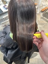 アクアスヘアーデザイン 西原店(AQUAS hair design)&nbsp;縮毛矯正＆カラー＆カット【美髪サラ艶ヘア】