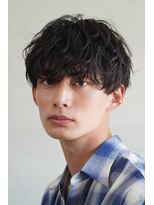 フィフス 渋谷(fifth)&nbsp;大人マッシュ×雰囲気で作る、波巻きスパイラルパーマスタイル