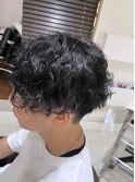 波巻きパーマ♪