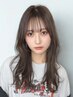 【透明感カラー】カット＋アディクシーカラー　