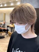 レイズ 名古屋(RAYS) ミルクティーベージュ 毛流れセンターパート