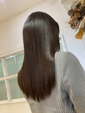 ドラン 京橋店(DRAN) 髪質改善　白髪染め　グレージュ　大人ブラウン