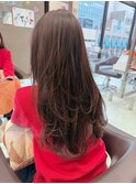 【大人可愛い20代30代40代】ブラウンレイヤー