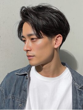 クリックプラス 小倉(Click plus) 小倉/刈り上げセンターパート/波巻きツイストスパイラル