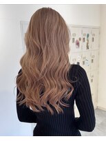 パプスドコワフュール 甲子園口店(Pap's de coiffeur) 西宮美容室/甲子園口美容室/パプス甲子園口/明るめミルクティー