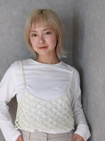 ルー(Luu)&nbsp;大人ガーリー/似合わせカット/イメチェン/前髪/ダブルカラー