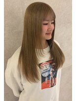 アンクス(anx) ミルクティーベージュ
