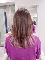 ピークス 千葉店(Peaks) ワンホンレイヤー/ラテグレージュ/韓国巻/結べるレイヤーカット
