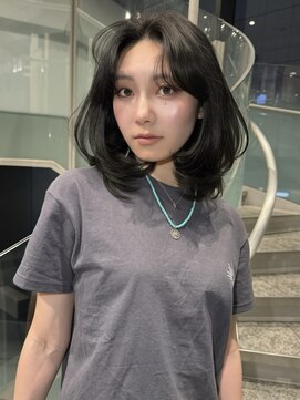 アクシス ナゴヤ(AXIS NAGOYA) 北野ワンホンレイヤー/ミルクティーブロンド/ダークブルー/名駅