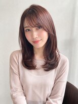 ワゴンバイアフロート(Wagon by afloat) ミディアム30代40代ワンカールレイヤー前髪なし前髪あり池袋