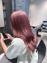 ロカリタ キョウト 河原町三条店(ROCAReTA kyoto)&nbsp;ローズピンク　　ハイトーン　　ダブルカラー