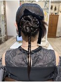 【結婚式お呼ばれカチモリスタイル】kanns