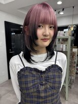 ソメルン 秋葉原&nbsp;秋葉原で叶えるラベンダーピンク×レイヤーカット