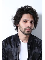 メリケンバーバーショップ コウベ(MERICAN BARBERSHOP KOBE)&nbsp;18ss無造作ワイルドラッシュミディウェットにイメチェン