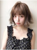 《Agu hair lilou》大人かわいいゆるふわボブ デジタルパーマ