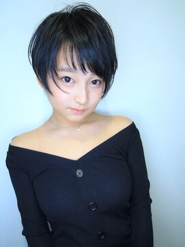 ラウンジ モリオ イケブクロ(Lounge MORIO Ikebukuro) 【morio池袋】大人かわいい可愛い前下がり透け感ショート♪