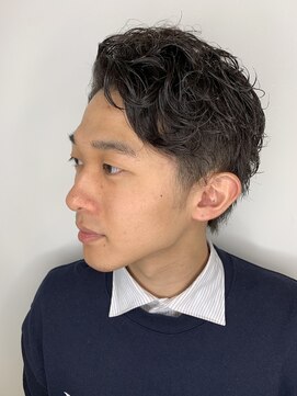 ヘアーシュシュカム(hair chouchou come) ★アップバングパーマ★hair chouchou come奥山