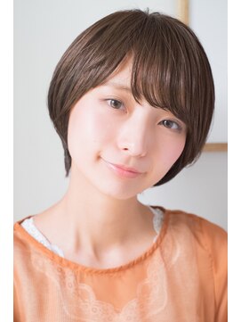 ラミ(L'ami) 【東 純平】大人かわいい丸みショートボブ