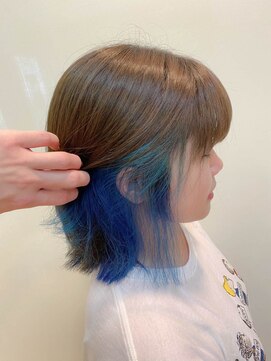 イグレック 庄内本店(igrek) 【インナーで遊んじゃお♪】ターコイズブルーカラー