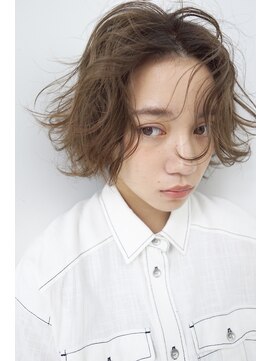コス(kos) 『ueki』ショートボブ＆ニュアンスパーマ