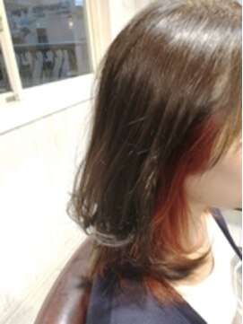 アマンヘアーイースト 吉祥寺東口店(Aman hair-e) オランジュカラー 【Aman  hair 吉祥寺】