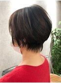 【BOND周のサロンスタイル】30代40代くびれひし形ショート