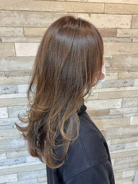 マーリャヘアー(mallia hair) ロングレイヤースタイル
