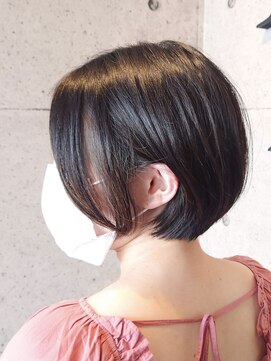 フォックスヘアー(fox.hair) ナチュラルショートボブ/fox.hair