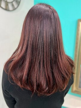 ドライブアンドビジョン 池袋(Drive&Vision) ココアベージュ×ワンカール［池袋髪質改善/池袋縮毛矯正]