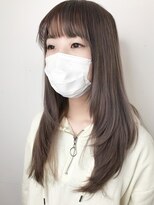 サイ(sai x)&nbsp;ストレートヘア  立川/レイヤーカット/韓国風/韓国ヘア/髪質改善