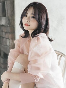 ミンクス 銀座店(MINX) タンバルモリ×エギョモリ  韓国風ボブの顔まわりキュートヘア