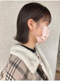 切りっぱなしボブ