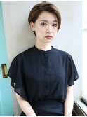 天神【BIRTH】前髪なしショート×耳掛けかき上げショート　13