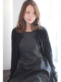 大人かわいい くびれレイヤーミディアム