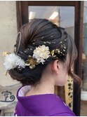 卒業式ヘアセット&着付け