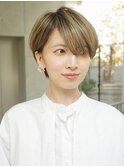 大人マッシュショート／丸みショート／イメチェン／30代40代50代