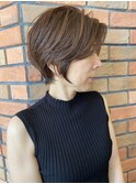 上品な大人可愛いショートボブ☆