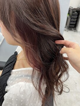 アオアクア バイ グルグル 小岩店(ao akua by GULGUL) .大人可愛い深みピンク×イヤリング.