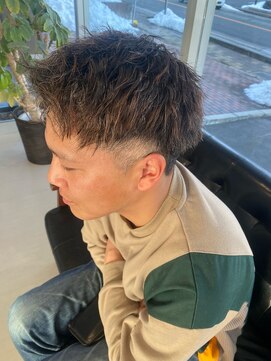 ベルタ(BELTA) ジェットモヒカン風ツイストパーマ