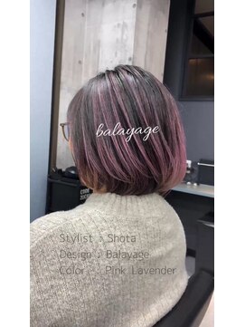 アンビシャス 昭島 【SHOTA】バレイヤージュ＋ピンクラベンダー
