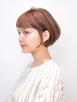 アイスバーグ ウェスト 清澄白河(eyesburg W/est)&nbsp;20代30代ミニボブショコラベージュ小顔美肌ストレート丸み