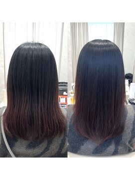 シンズ 銀座(sins) 毛羽立ちアホ毛対策にsins酸性ストレート[30代40代50代60代]