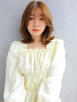 ソヨン 本厚木店(SOYON)&nbsp;薄めバング×キュートくびれロブ