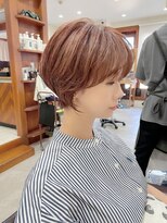 ラポール(Rappor) 美シルエットショート/ピンクベージュ/20代30代40代50代60代
