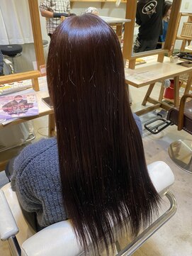 ヘアデザイン ジル(Jill) ラベンダーピンク！