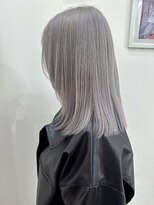 ロックス バイ マグ 松本(rocks BY MAG)&nbsp;透明感カラー★20代30代ダブルカラーブリーチグレージュアッシュ