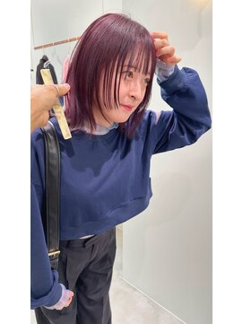 ゴカンムード(Gokan mood) 美縮毛矯正ブリーチ髪質改善ふわふわ柔らかいダブルカラー30代40