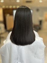 オルメント 天満 南森町(ORL'MENT)&nbsp;30代40代髪質改善ココアブラウン艶感ストレート透明感赤み消し